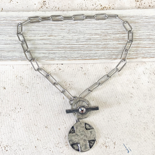 Lord’s Prayer Medallion Necklace