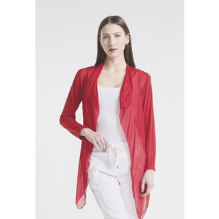 Ansley Tie-Front Wrap - dolly mama boutique