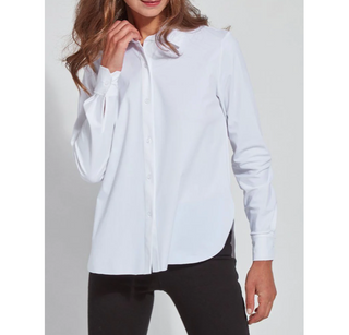 Connie Slim Button-Down Blouse - dolly mama boutique