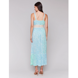 Printed Tiered Maxi Dress - dolly mama boutique