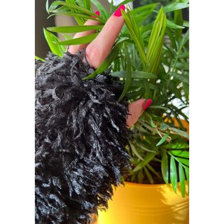 Fingerless Fur Gloves - Short