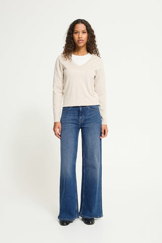 Twiggy Wide Leg Jean 30"L - Medium Blue