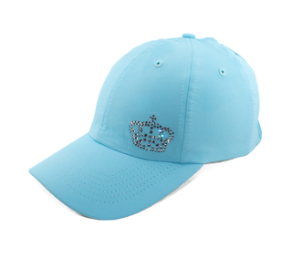 Kim High-Pony Cap with Crystal Crown - dolly mama boutique