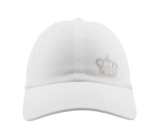 Rachel Cap with Crystal Crown - dolly mama boutique