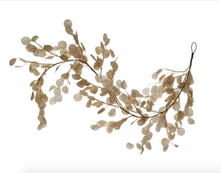 Faux Silver Dollar Garland XS1167
