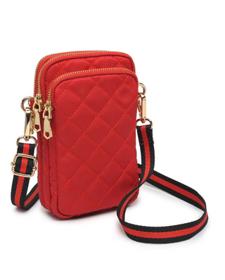 Divide & Conquer Crossbody Quilted 20464QSS - dolly mama boutique