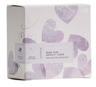 Scented Heart-Shaped Soap with Gift Box