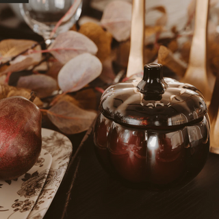 Hello Fall Pumpkin Jar Candle - dolly mama boutique