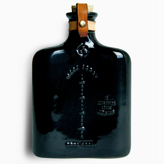 Black Ceramic Flask - dolly mama boutique