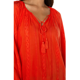 L/S Shirred Blouse LM8262EM2