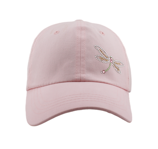 Rachel Cap with Crystal Dragonfly