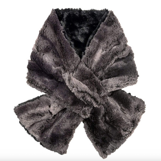 Pull-Thru Fur Scarf - dolly mama boutique