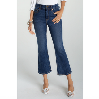 Hannah Crop Flare Jeans