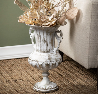 Distressed Metal Planters