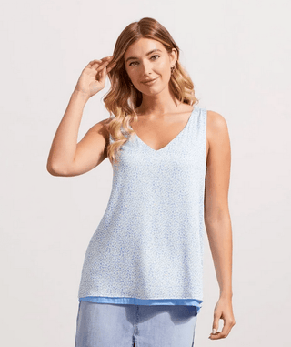 V Neck Reversible Camisole - dolly mama boutique