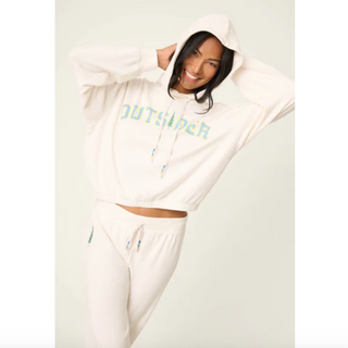 “OUTSIDER” Knit Hoodie