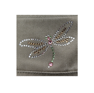 Cameron Hat with Crystal Dragonfly - dolly mama boutique