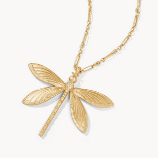 Dragonfly Necklace - dolly mama boutique