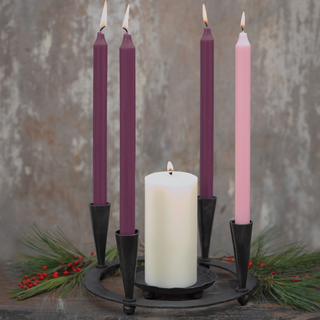 Blacksmith Taper Ring Centerpiece