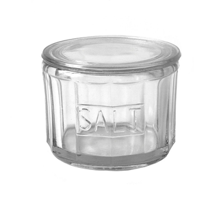 Pressed Glass Salt Cellar - dolly mama boutique