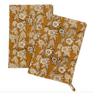 Marigold Tea Towels - dolly mama boutique