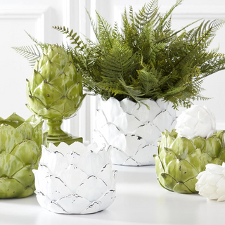 Resin Artichoke Planter