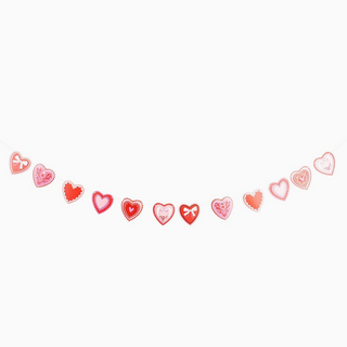 Layered Vintage Heart Banner