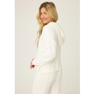 Chenille Cable Hoodie