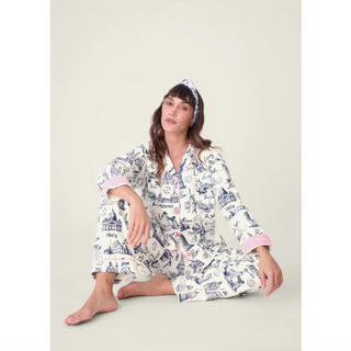 Flannel Pajama & Headband Set - dolly mama boutique