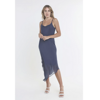 Rachel Silk Midi Dress