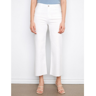 Flared Wide-Leg Denim Pant - dolly mama boutique