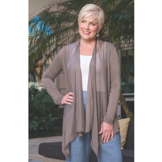 Carla Open Cardigan - dolly mama boutique