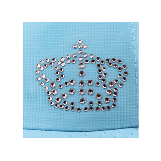 Kim High-Pony Cap with Crystal Crown - dolly mama boutique