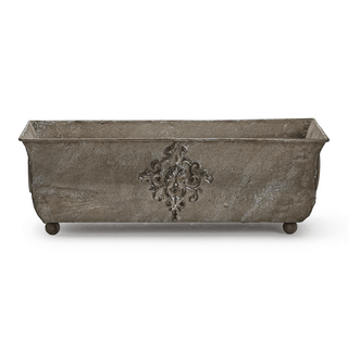 Vintage Rectangular Planter - dolly mama boutique