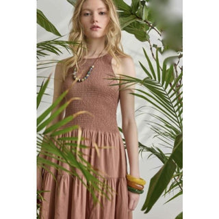 Smocked Maxi Dress