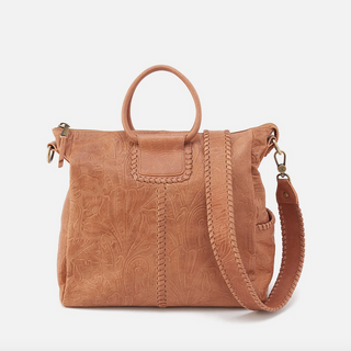 Sheila Large Embossed Satchel