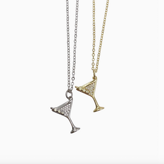 Martini Glass Necklace