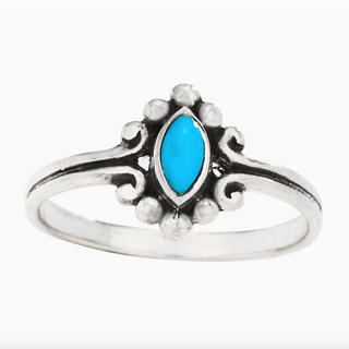 Aqua Dot Ring - dolly mama boutique