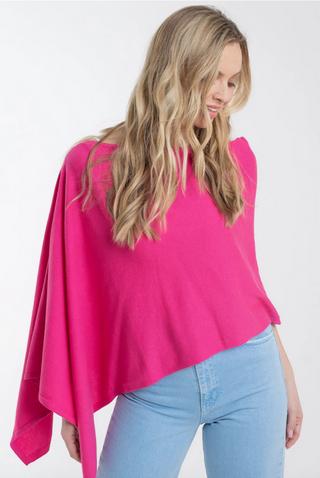 Cotton Cashmere Poncho