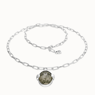 Ser Deslumbrante Crystal Pendant Necklace