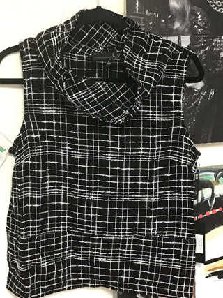 Windowpane Cowl Top 110129