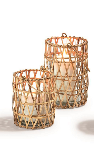 Cane-Weave Lantern