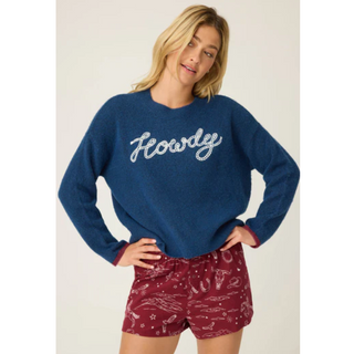“Howdy” Crewneck Sweater