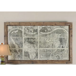 Framed Treasure Map Print