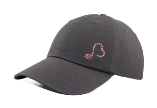 Rachel Cap with Crystal Music Note Symbol