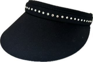 Marilyn Crystal Visor (Small) - dolly mama boutique