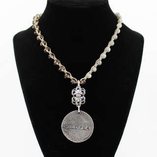 Vintage Token Necklace - dolly mama boutique