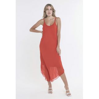 Rachel Silk Midi Dress