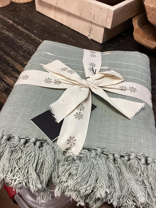 Sola Woven Throw/ Sagebrush