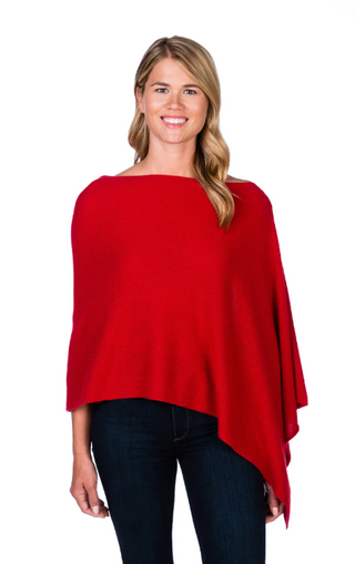 Cashmere Poncho - dolly mama boutique